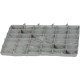 Bruģdēļu komplekts ar akmens efektu, PP, 30x30 cm, plastmasa, pelēks, bumba. 4gab Bruģdēļu komplekts ar akmens efektu, PP, 30x30 cm, plastmasa, pelēks, bumba. 4gab