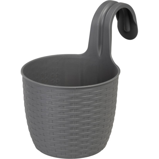 Piekarināmais stādītājs Strend Pro, PP, 26x18x24.5 cm, pelēks