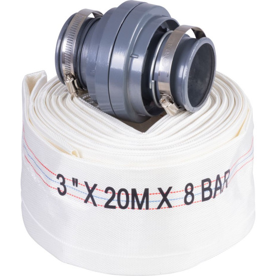 Шланг Strend Pro, текстильный, напорный, с муфтами, тип С, 2", 20 м