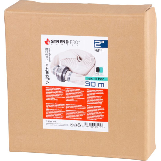 Šļūtene Strend Pro, ar uzmavām, C tips, 2", 30 m