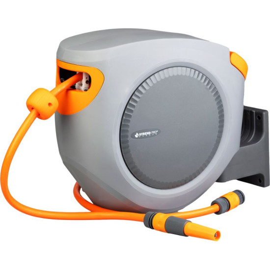 Rewinder Strend Pro Premium, wall mounted, automatic 1/2", with garden hose L-35+2 m
