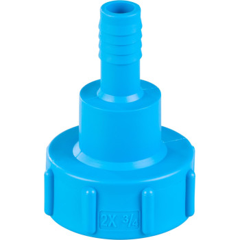 Strend Pro Reducer для IBC-бака, 3/4", 19 мм, выход для шланга, ПВХ
