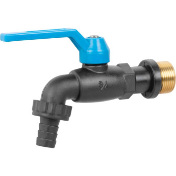 Strend Pro кран, садовый, чёрный, G3/4", нейлон