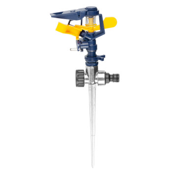 PVC Impulse Sprinkler DY1013Z + galvanized spike
