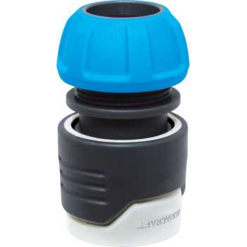 Hose connector 1/2", 13 mm AQUACRAFT, rubber cover, soft touch