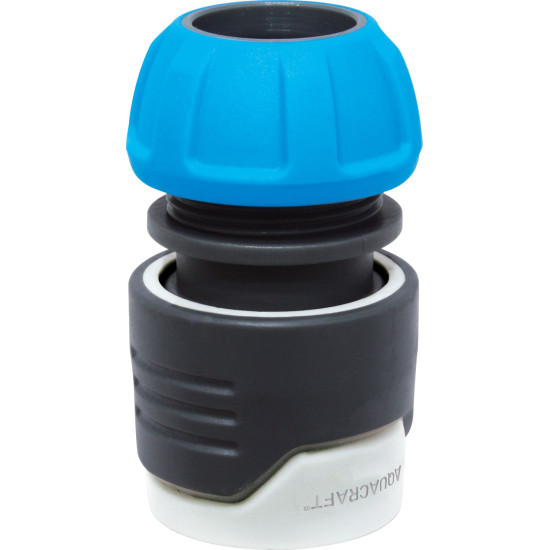 Hose connector 1/2", 13 mm AQUACRAFT, rubber cover, soft touch