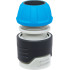 Hose connector STOP 1/2", 13 mm AQUACRAFT, rubber cover, soft touch