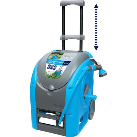 Hose Cart AQUACRAFT® 990081, Deluxe Compact, 30 m