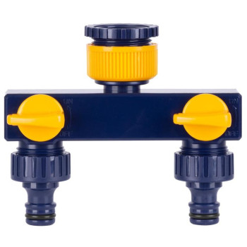 Муфта Strend Pro Garden, 2х, с клапанами