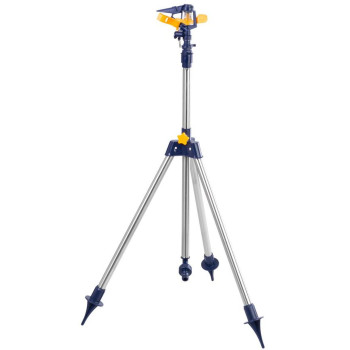 Impulse sprinkler PVC / metal stand telescopic 500 - 800mm