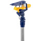 Impulse sprinkler PVC / metal stand telescopic 500 - 800mm