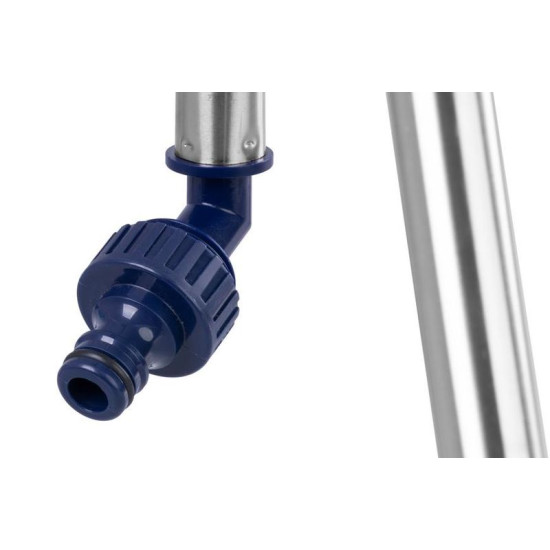 Impulse sprinkler PVC / metal stand telescopic 500 - 800mm