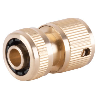 Быстроразъемное соединение Strend Pro, латунь, 1/2", садовое, для шланга