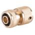 Быстроразъемное соединение Strend Pro, латунь, 1/2", садовое, для шланга