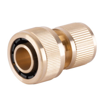 Быстроразъемное соединение Strend Pro, латунь, 3/4", садовое, для шланга