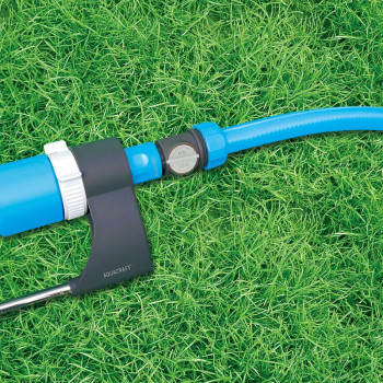 Hose conector with valve 5/8" - 3/4" AQUACRAFT