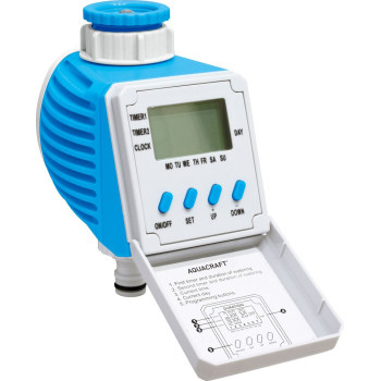 Electronic water timer 9V 3/4" - 1" AQUACRAFT,