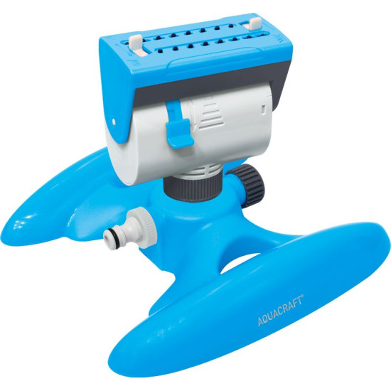 Oscillating sprinkler 18 rubbered nozzles AQUACRAFT, adjustable