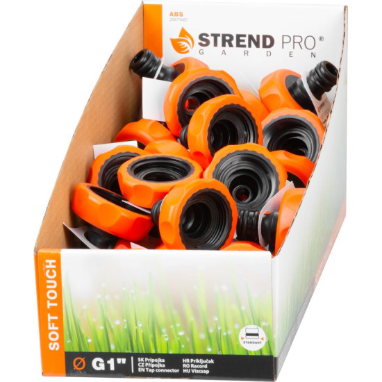 Адаптер Strend Pro A1019DX, 1", внутренний, для шланга, soft touch