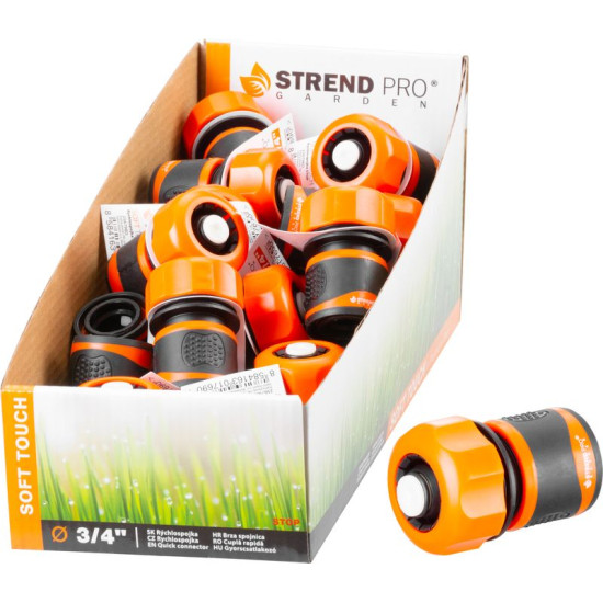 Адаптер для шланга Strend Pro C3024RDX, 3/4", STOP R,  soft touch