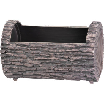 Горшок для растений Strend Pro Woodeff, орех, 22x35 см, коробка, стебель, эффект дерева