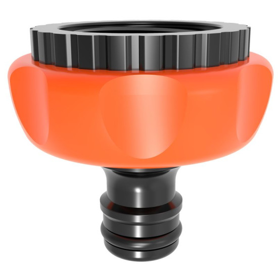 Adapter Strend Pro, with reduction from 3/4 " to 1", for water tap, soft touch