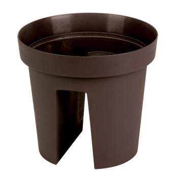 Puķu pods GDA Modern Railing 113, margas, 25,5x28cm, brūns Puķu pods GDA Modern Railing 113, margas, 25,5x28cm, brūns