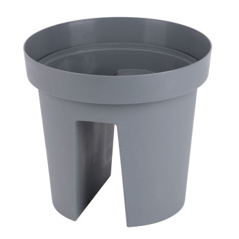 Puķu pods GDA Modern Railing 113, margas, 25,5x28cm, pelēks Puķu pods GDA Modern Railing 113, margas, 25,5x28cm, pelēks