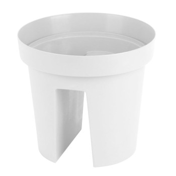 Puķu pods GDA Modern Railing 113, margas, 25,5x28cm, balts Puķu pods GDA Modern Railing 113, margas, 25,5x28cm, balts