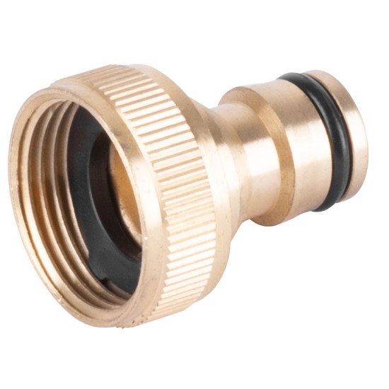 Adapter Strend Pro, brass, G3/4", for water tap, internal thread