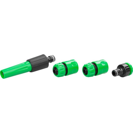 Шланг Strend Pro Economic Set 1/2", L-20 M, переходник, насадка, муфты