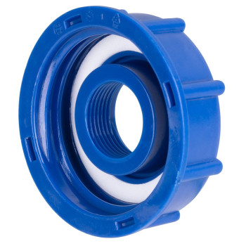 Adapteris Strend Pro, IBC tvertnei, plastmasa, 60mm - 3/4"