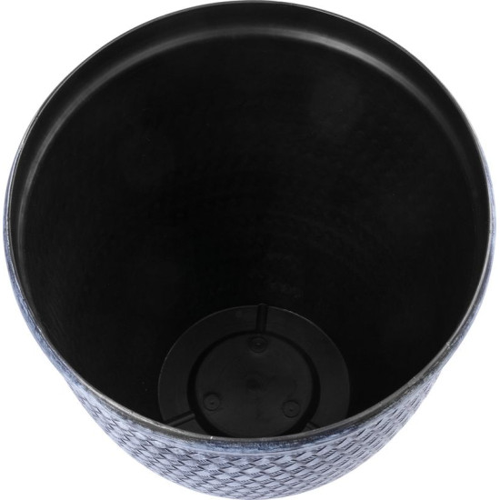 Strend Pro Marble flower pot, 37x30 cm, blue