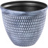 Strend Pro Marble flower pot, 37x30 cm, blue