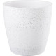 Strend Pro Stone flower pot, 35x35 cm, white, stone effect