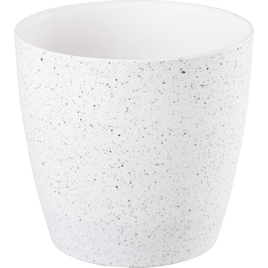 Strend Pro Stone flowerpot, 28x26 cm, white, stone effect