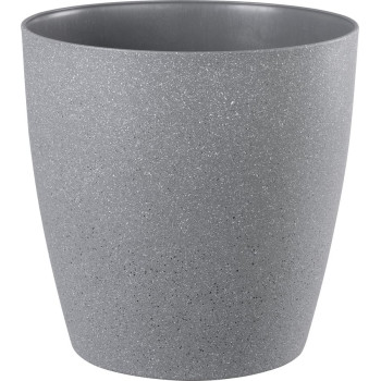 Strend Pro Stone flowerpot, 35x35 cm, gray, stone effect
