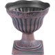 Flowerpot Strend Pro Antik, with base, 30x30 cm, copper, metallic effect