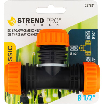 Connector Strend Pro, with three outlets, 1/2"