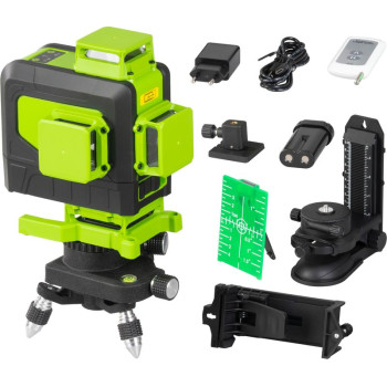 Laser Strend Pro Industrial 4 X 3D, green, in case, with accessories, remote control
