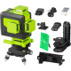 Laser Strend Pro Industrial 4 X 3D, green, in case, with accessories, remote control Laser Strend Pro Industrial 4 X 3D, green, in case, with accessories, remote control