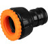 Tap Connector Strend Pro Garden, G1", with G3/4" reducer, for water tap, internal thread, MAX FLOW