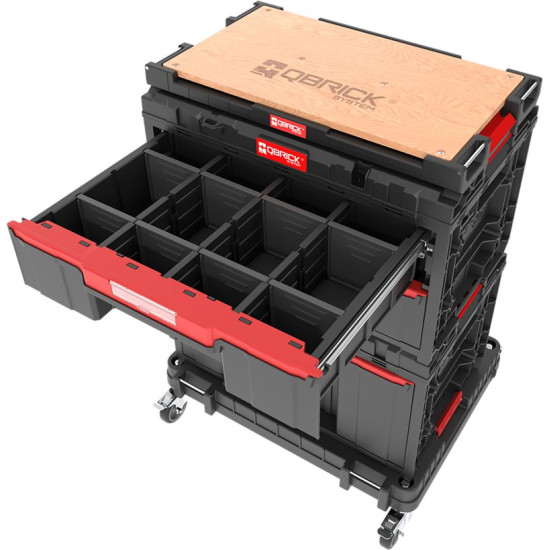 Органайзер QBRICK® ONE Ящики для мастерской SET 6 Органайзер QBRICK® ONE Ящики для мастерской SET 6