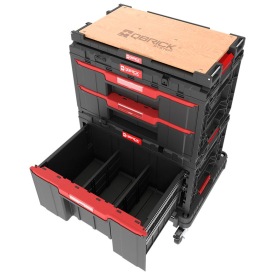 Органайзер QBRICK® ONE Ящики для мастерской SET 6 Органайзер QBRICK® ONE Ящики для мастерской SET 6