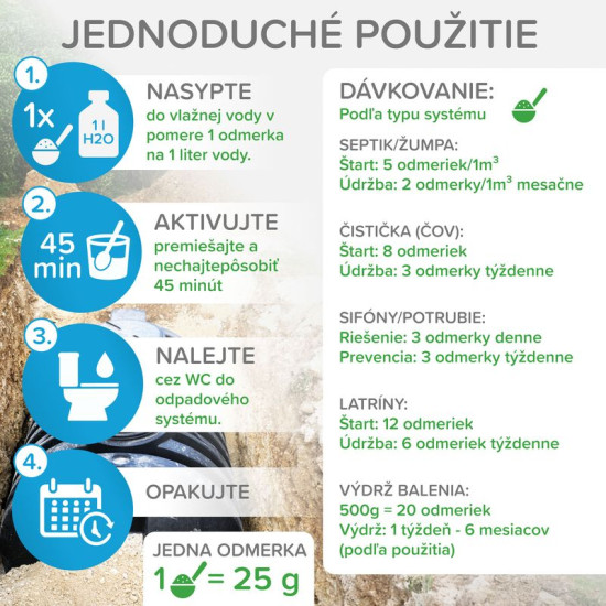 Активатор Mr.Bacteria UNI 4в1, для септиков, сифонов, очистных сооружений и туалетов, 500 г