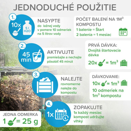 Activator Mr.Bacteria No.4, for compost, 500 g