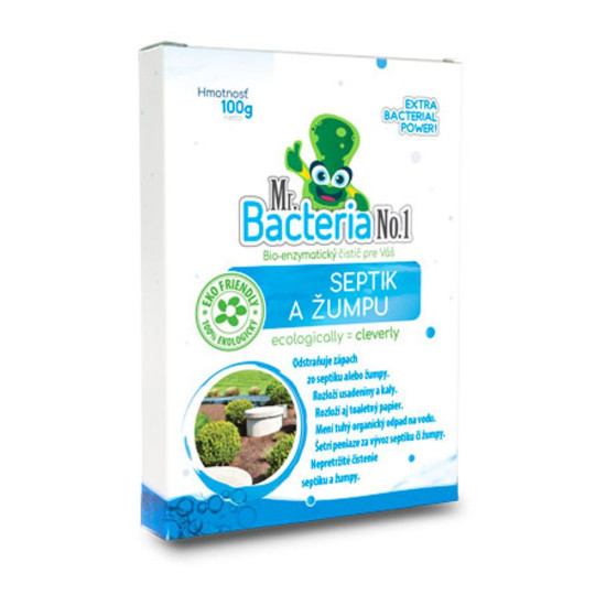 Активатор Mr.Bacteria No.1, для септиков и выгребных ям, 100 г Активатор Mr.Bacteria No.1, для септиков и выгребных ям, 100 г