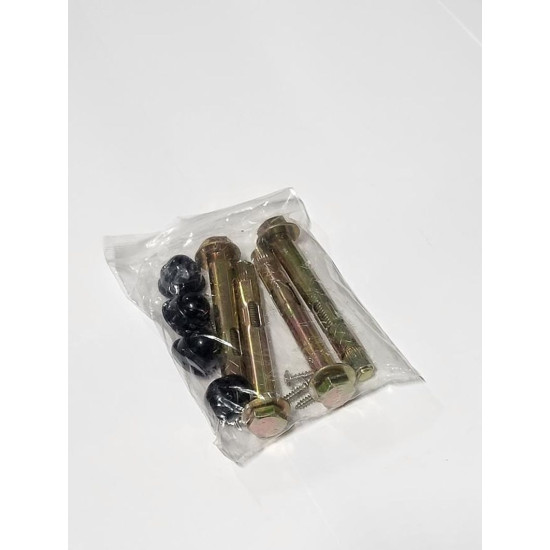 Skrūves pie nojumes virs durvīm