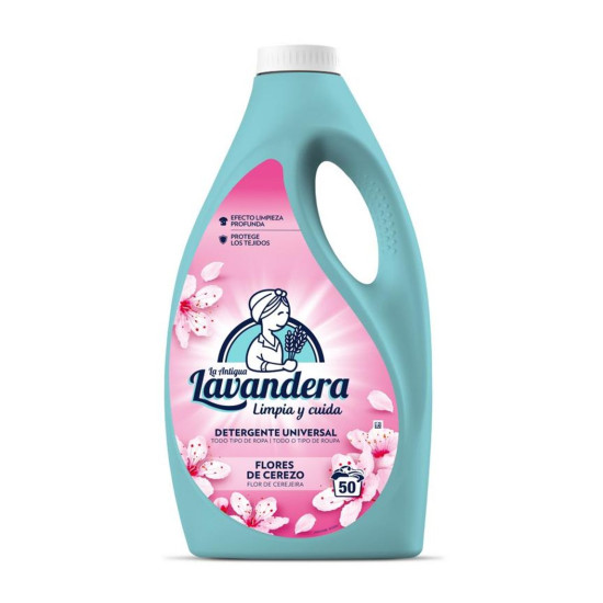 Mazgāšanas želeja Lavandera, ķiršu ziedi, 2500 ml/50 mazgāšanas reizes