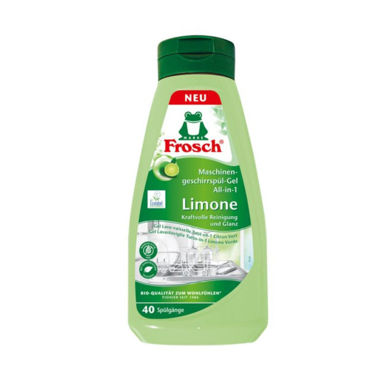 Гель Frosch, All in 1, для посудомоечной машины, лайм, ALL in 1